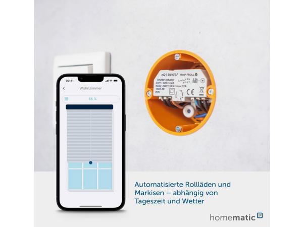 2X  Homematic IP Rolluikactor1
