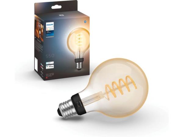 Philips Hue filament globelamp G93 - warm tot koelwit licht