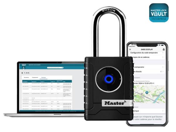 Master Lock 4401EURLHEC Bluetooth-hangslot1