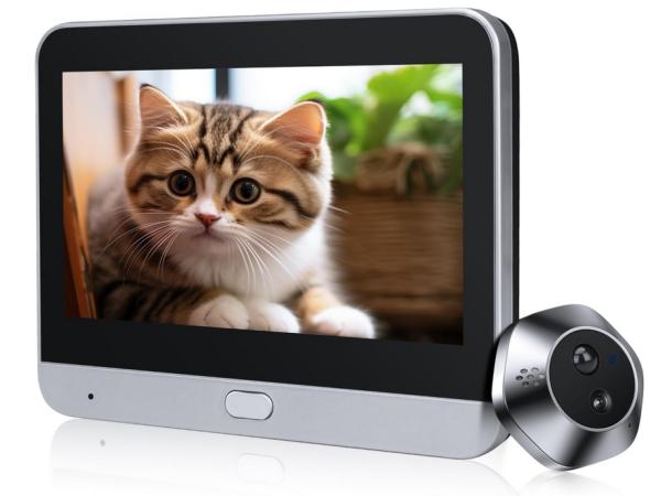ZEXMTE Door Viewer Camera with 4.3 inch Monitor