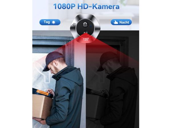 ZEXMTE Door Viewer Camera with 4.3 inch Monitor1
