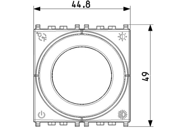 VIMAR 02970 Thermostaat1