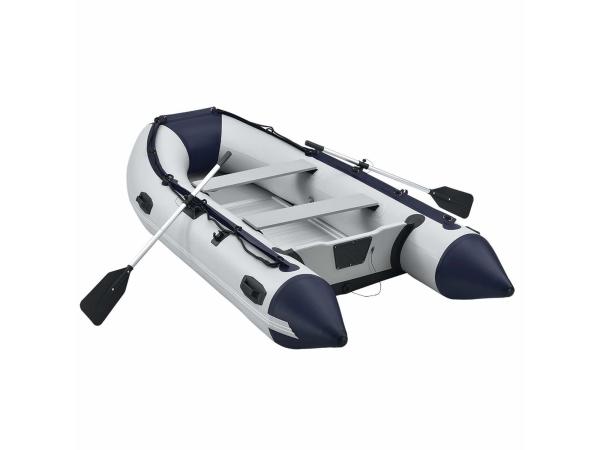 Opblaasboot / Rubberboot / boot - 2 banken - Grijs