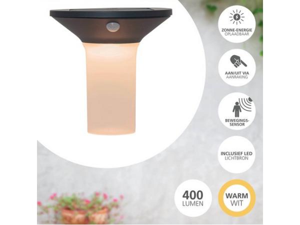 EGLO Corbezzola Wandlamp Buiten - Solar - 16 cm1
