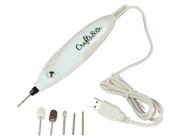 Crafts&Co Graveerpen - Graveerset met 6 Frezen