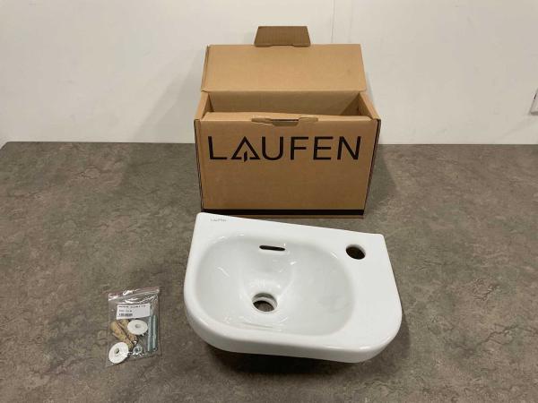 Laufen fontein kraangat rechts 36x25x14,5cm Lua wit