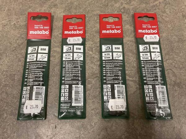 metabo-zaagblad-set-9-delig