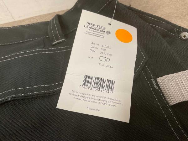 fristads-werkbroek-maat-c50-zwart