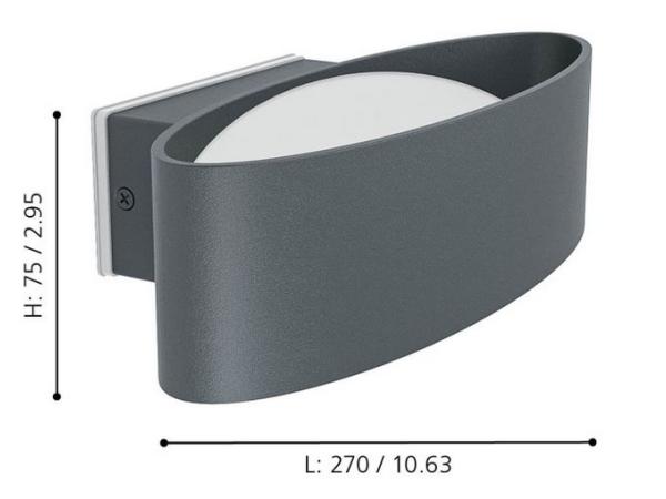 EGLO Chinoa Buiten Wandlamp1