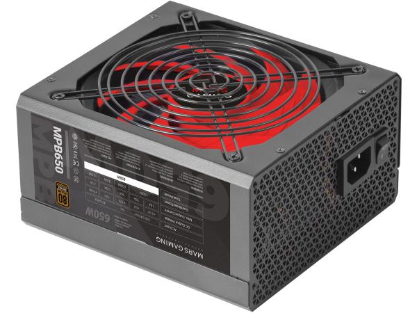 Mars Gaming MPB650 80 PLUS Voeding 650W