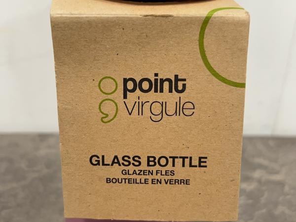 point-virgule-glazen-fles-met-silicone-sleeve-450ml