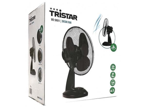 Tristar Tafelventilator - Zwart 