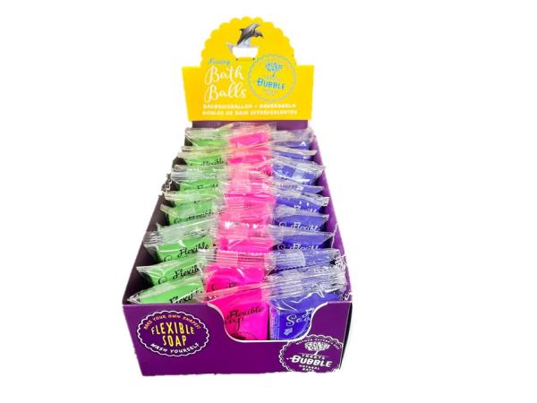 36x Treets Bubble - Kneedbare Badbruisbal