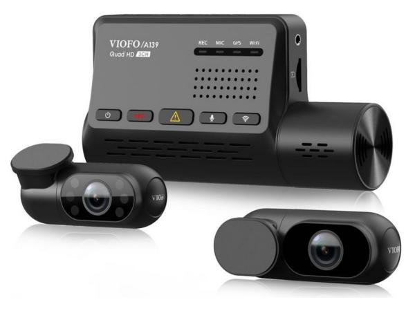 Viofo A139 3CH Wifi GPS Dashcam