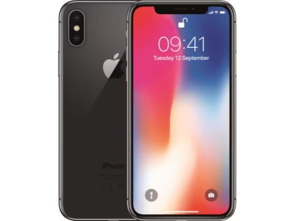 Apple iPhone X	256GB	Zwart