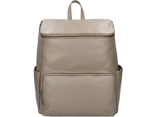 Kidzroom Sienna Lovely Leather Rugzak Luiertas – Taupe