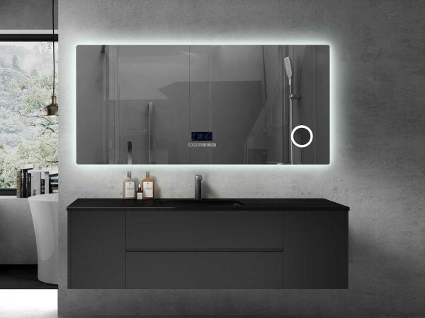 LED spiegel met bluetooth 80,100,120,160cm