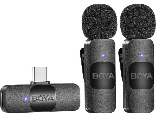 BOYA BY-V20 USB-C-draadloze microfoon 