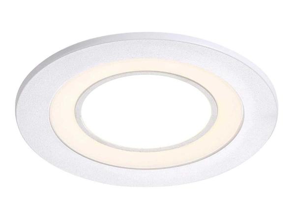 2x Nordlux LED Inbouwplafondspot met moodmaker
