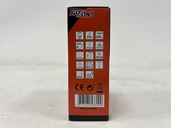 30x-go-on-led-kaarslamp-25w-250lm-2700k-e14-2-pack