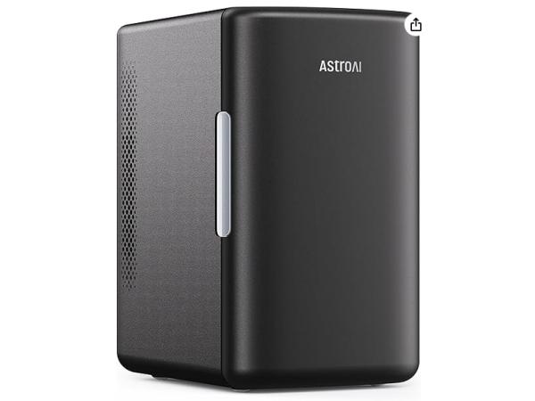 AstroAI Mini-koelkast, 6 l, draagbaar, met koelchip