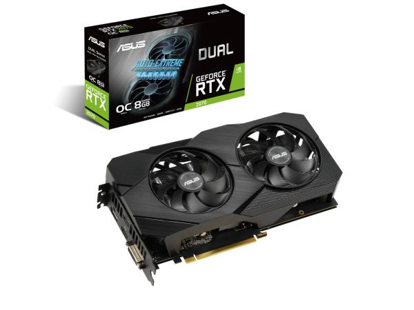 ASUS Dual NVIDIA GeForce RTX2070 O8G EVO V2