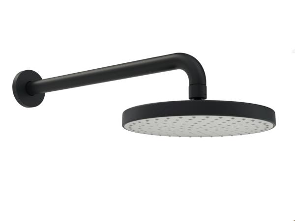 Hansa regendouche 200mm BasicJet mat zwart