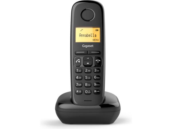 Gigaset AS190 - Single DECT telefoon - Zwart