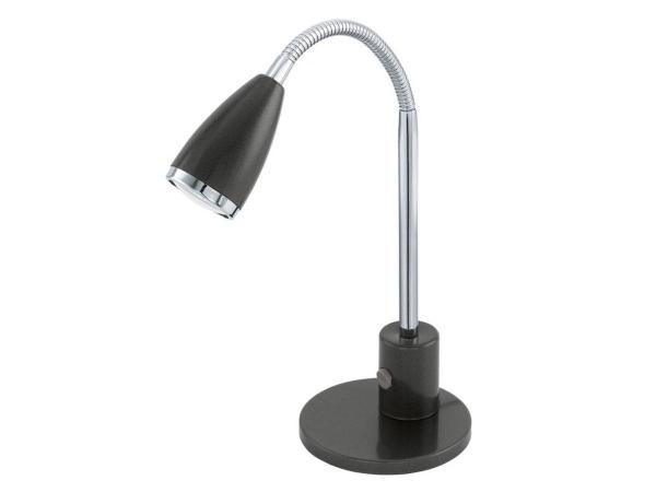 EGLO Fox tafellamp antraciet/chroom 320mm