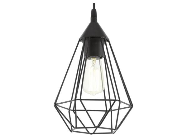 EGLO Tarbes hanglamp zwart Ø175 mm