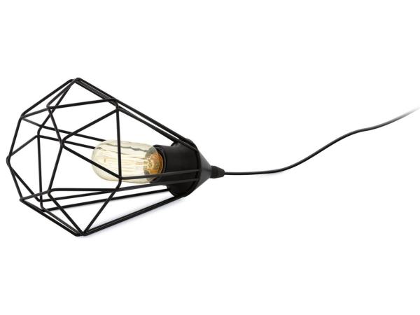 EGLO Tarbes tafellamp zwart Ø175 mm