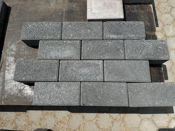 85 M2 Betonklinker Gabona Antraciet 10,5x21x8 Cm