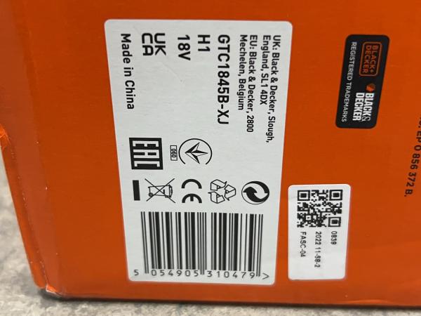 blackdecker-heggenschaar-45cm-18mm-body-gtc1845b-xj