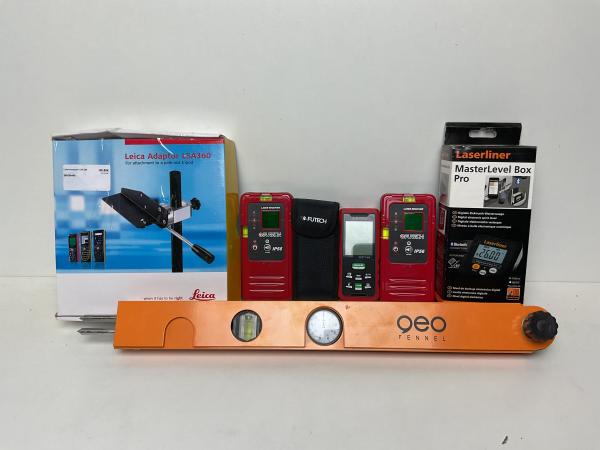 6x Partij Meetapparatuur Futech,Laserliner 