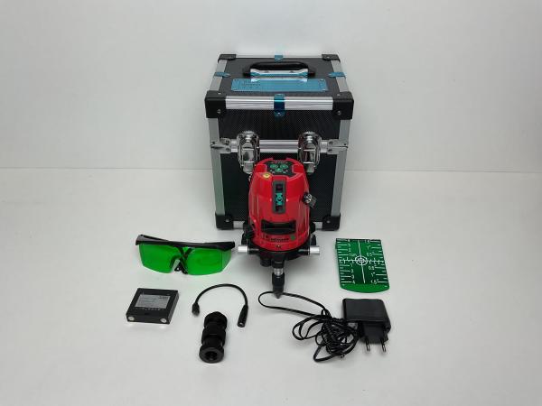 FUTECH Multicross 5 SD Kruislijnlaser Groen in Koffer 
