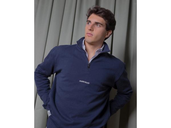 Bumpers Brand - Half zip sweater (Maat XL)