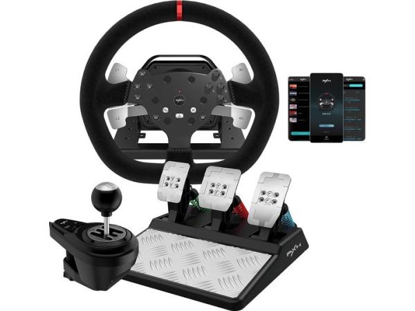 PXN - V10 - Professioneel Racestuur - Met pedalen en shifter