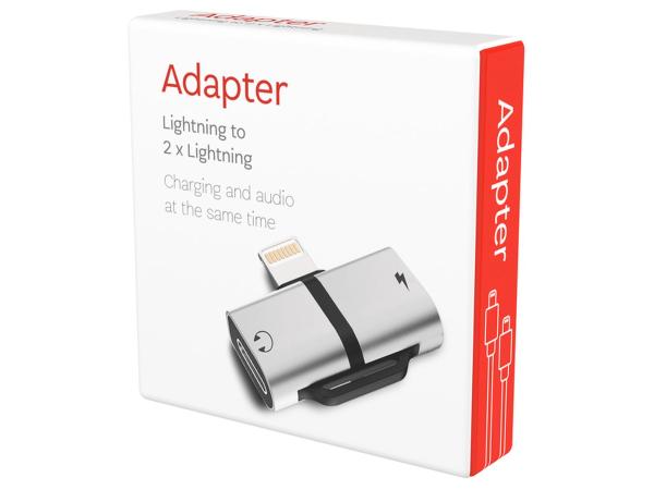 adapter-lightning-naar-2-x-lightning-grijs
