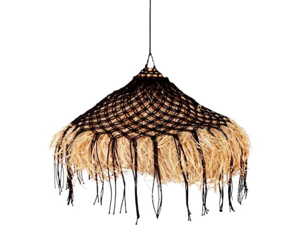 SISAL – Handgemaakte Raffia Hanglamp  - Boho 