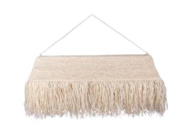 Handgemaakte lamp van Sisal en Rafia – Langit  120cm