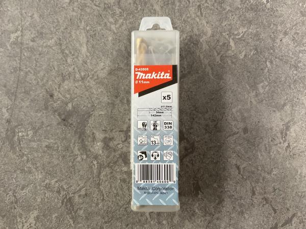 10x-makita-metaalboor-5-pack-d-43505-11x142-mm