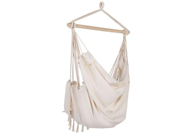 Hangstoel Hangmat Beige1