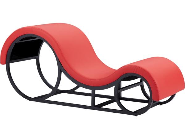  Tantra Stoel - Rood  - Stijlvolle Bank voor Ontspanning