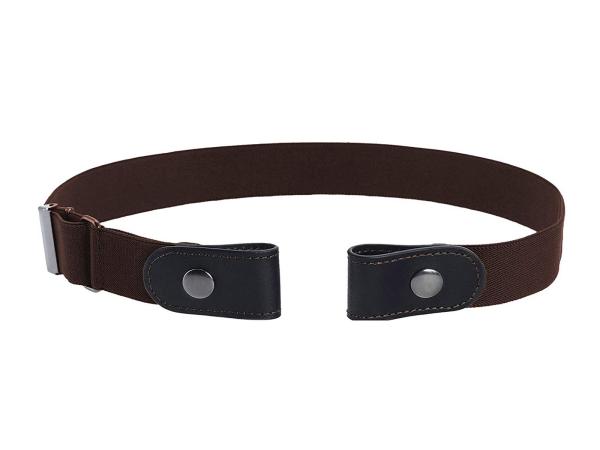Riem zonder gesp - bruin