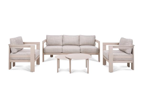 Outdoor Loungeset Monté - creme (quick dry)