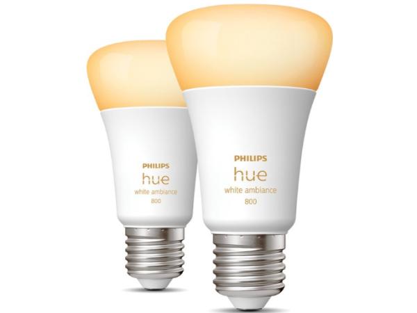 Philips Hue Slimme Lichtbron E27 Duopack