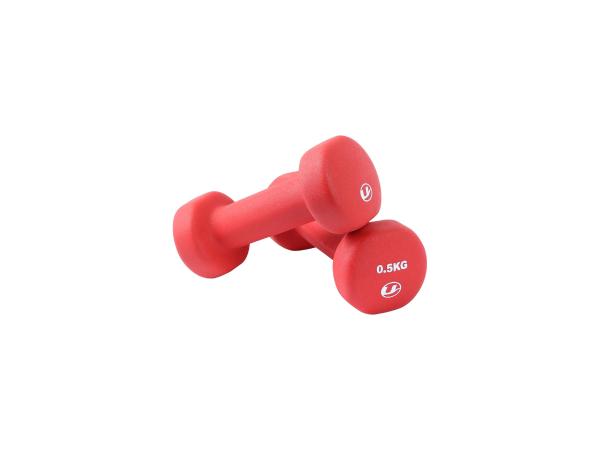Ultrasport halterset met soft-touch-greep 2x2 Kg