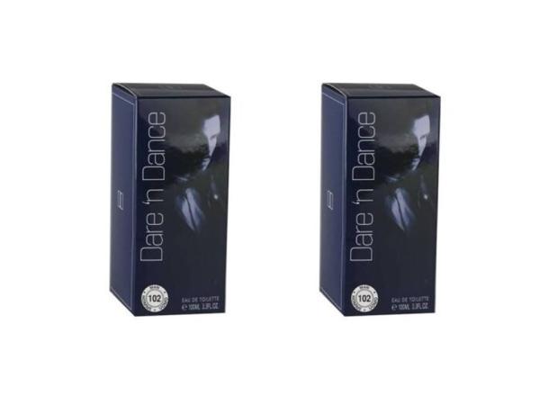 2x Dare 'n Dance Heren Parfum 100ml