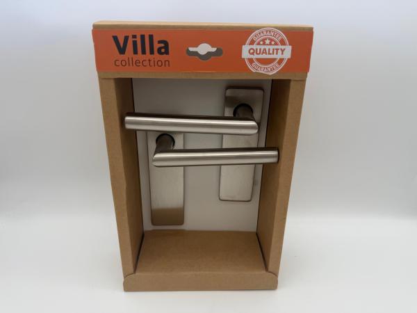 Villa collection langschild deurkruk - Silver