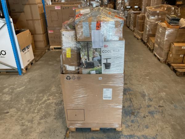 Pallet met Bol.com Retouren